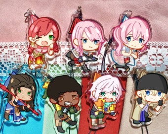 Final Fantasy XIII Hanging Charms (Double Sided!)