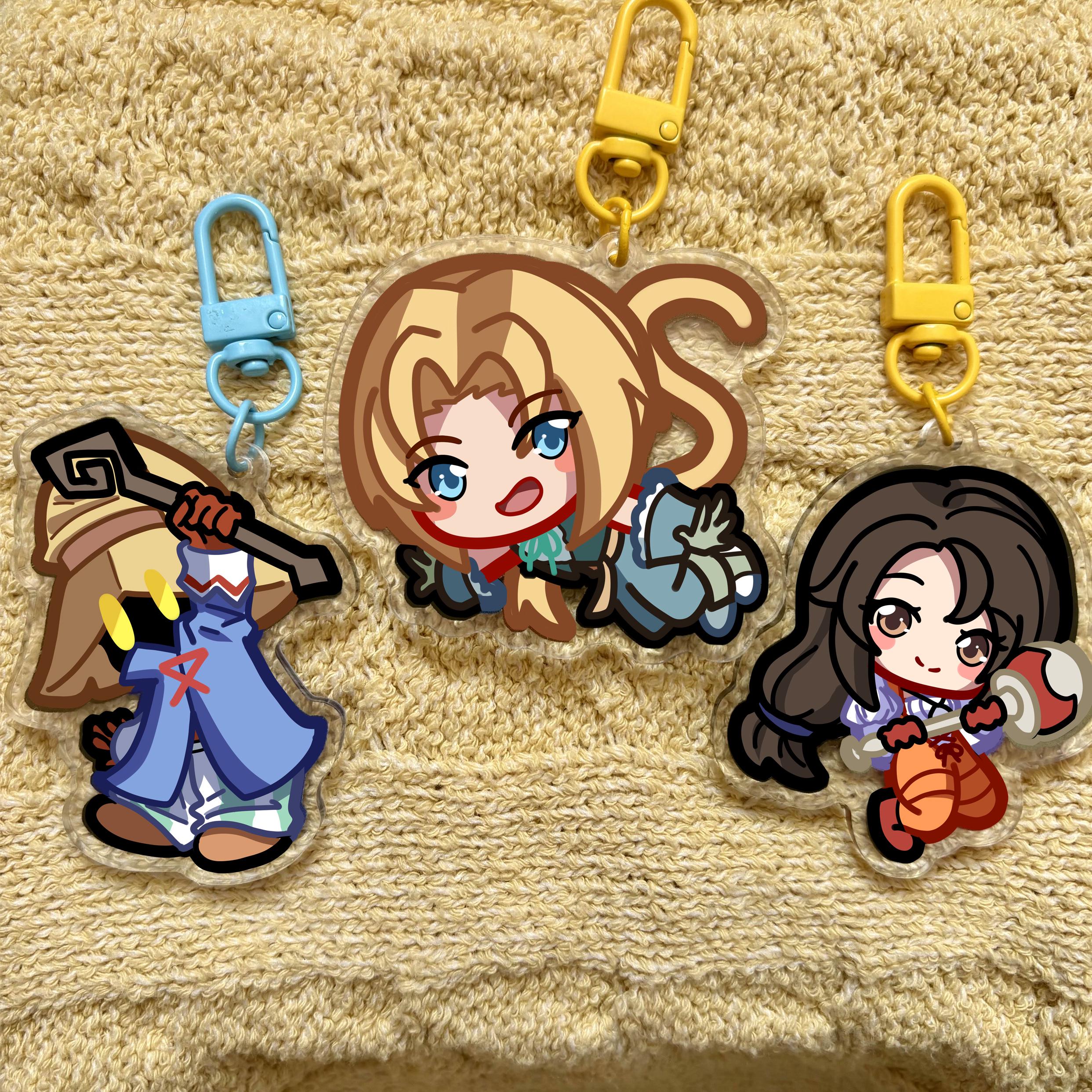Final Fantasy IX Acrylic Keychains (double Sided) - Etsy