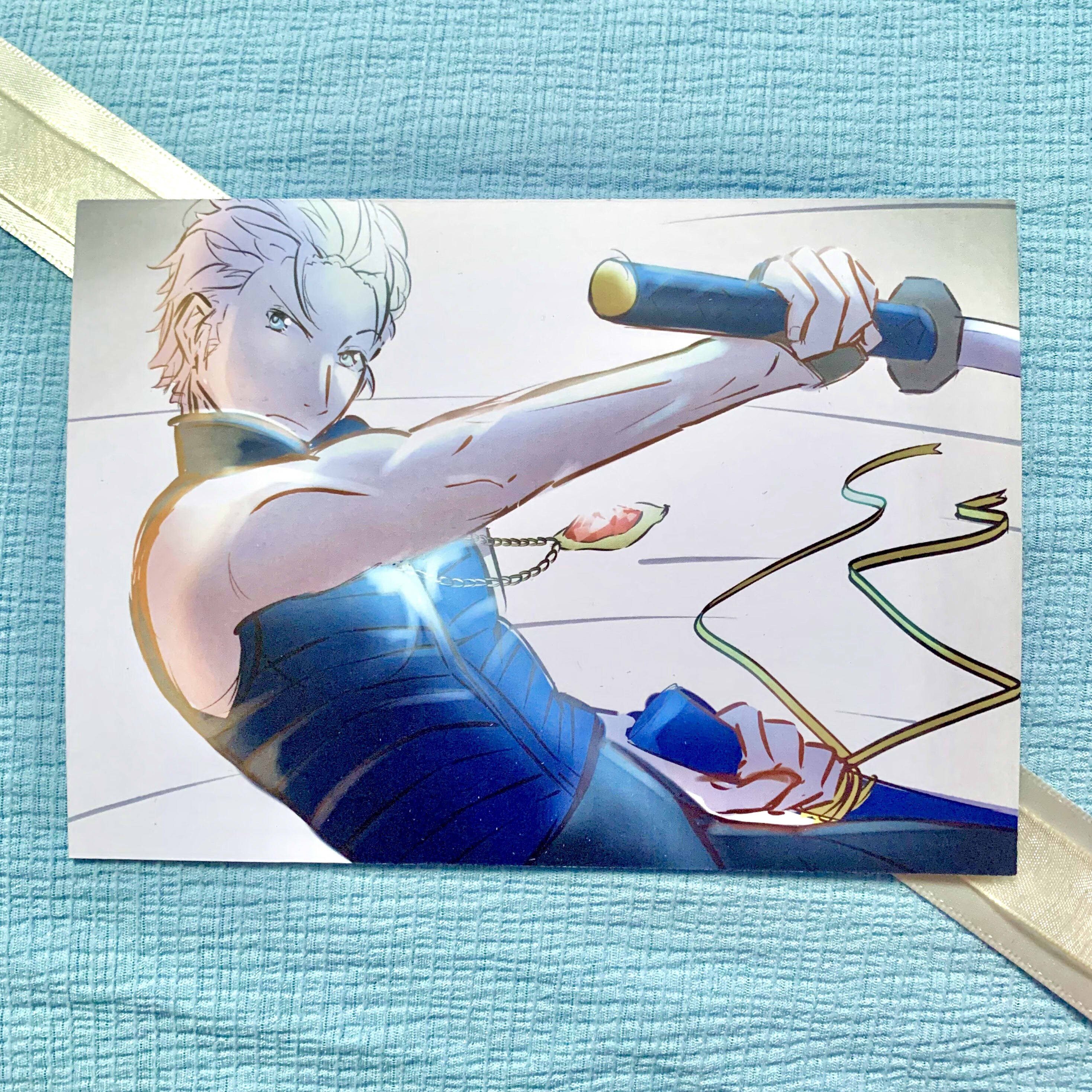 Vergil Devil May Cry A6 Print 