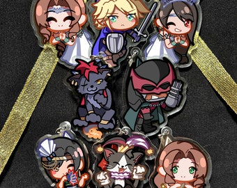 FF7 リメイク チョコボ チョコボ VII アクリルキーホルダー チャーム
