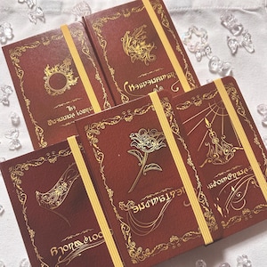 FF14 A6 notebooks (Unending journey + expansions)