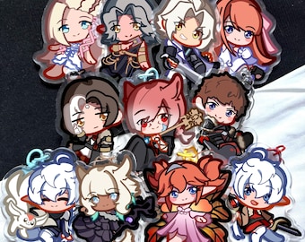 FFXIV ShadowBringers keychain