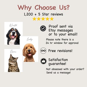 Cartoon dog portrait from photo Digital cartoon pet portrait paintings Personalized dog portrait Custom dog paintings Dog Lover Gift image 10