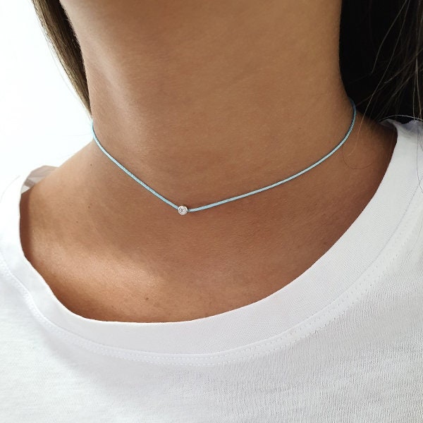 String Choker Etsy