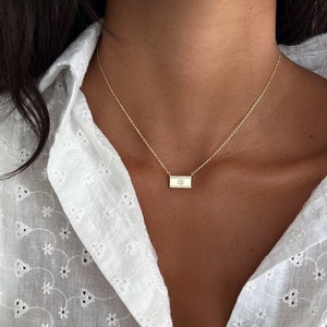 14k Złoty Naszyjnik Gwiazda Dawida, Srebrny 925 Naszyjnik Wisiorek Magen David, Mały Naszyjnik Flaga Izraela, Żydowski Naszyjnik Choker z Gwiazdą Dawida