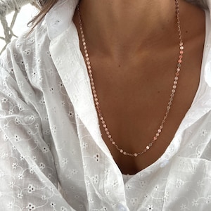 Sterling Silver 925 Long Necklace, Long Solitaire Necklace Silver, Lariat Necklace, Gold Long Necklace, Silver Necklace