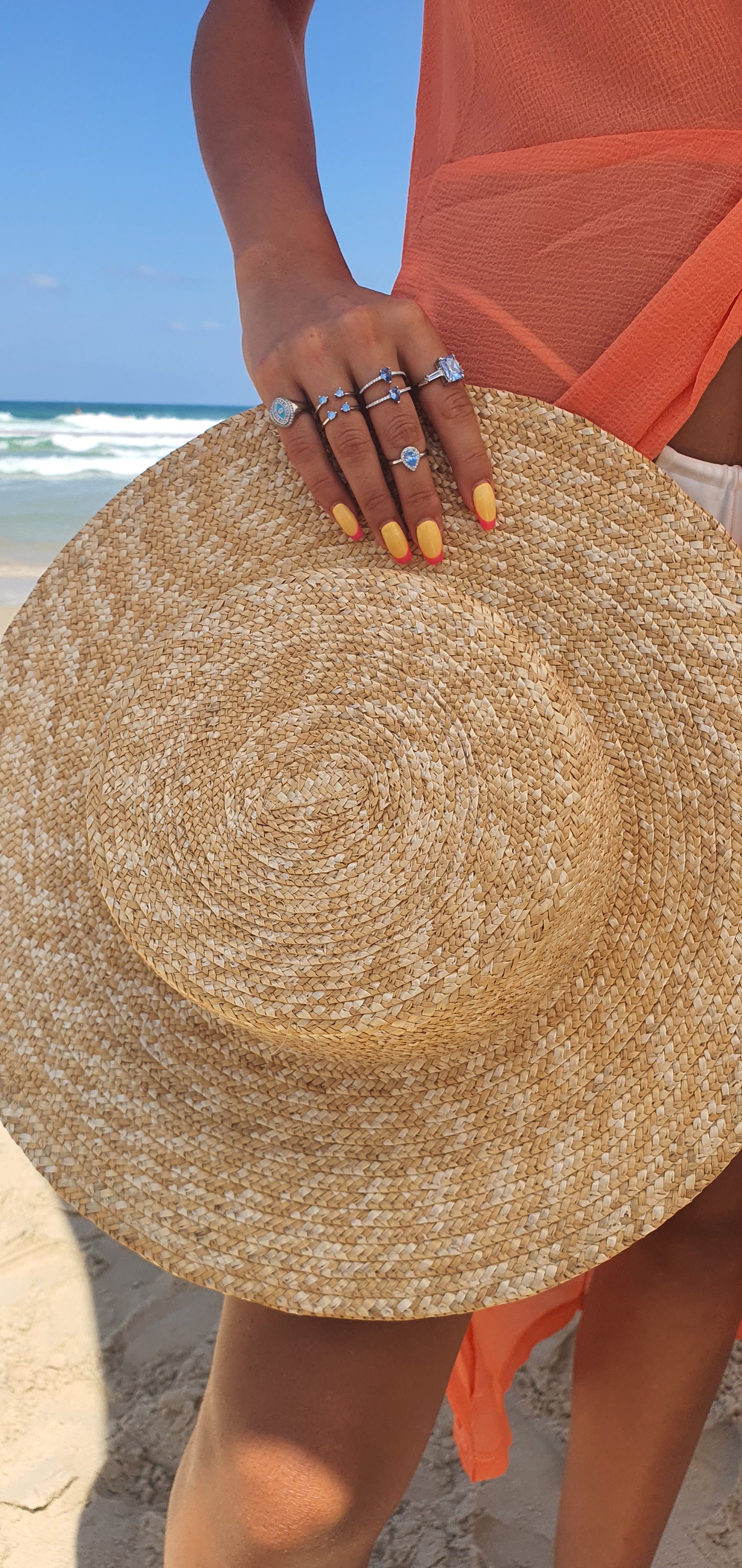 Anello Da Donna In Argento Sterling Con Pietre Preziose A Forma - Foto 3