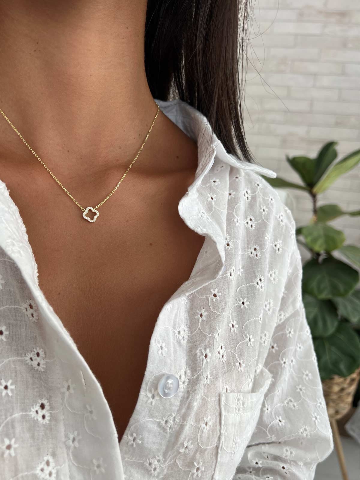 ネックレス・チョーカー [SURGERY] Ice clover logo necklace surgery ice clover logo necklace