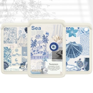 Cartera Seashell Magsafe, Cartera de ondas magnéticas compatible con iPhone 15, iPhone 14+, iPhone 13, SE, 12 Pro Max, 11, Xr, Xs