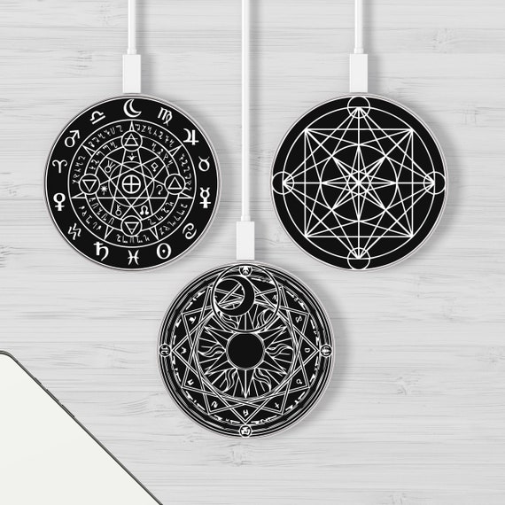Magic Array Wireless Charger Spell Circle Charging Pad - Etsy