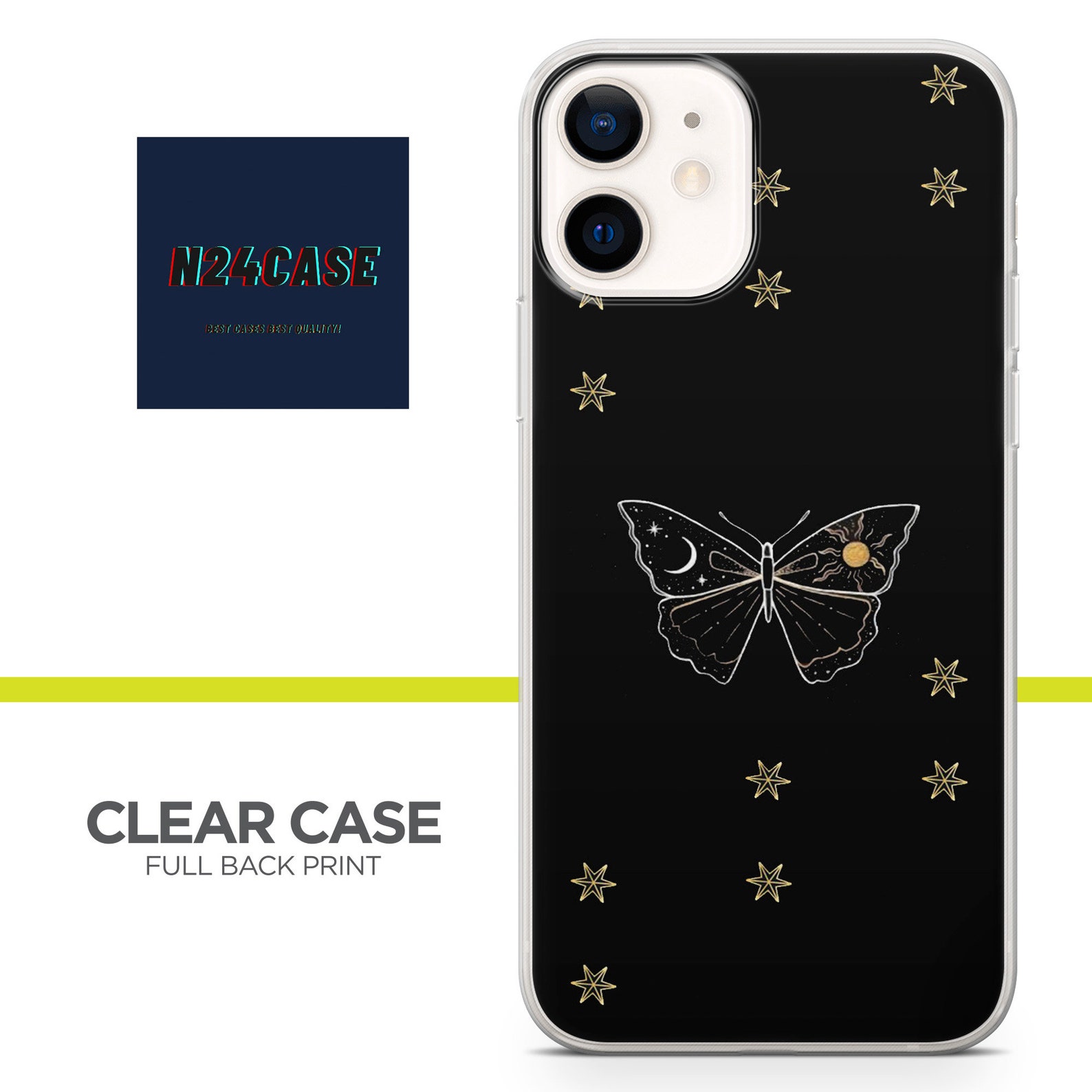 Aesthetic Art Phone Case Black Cover For iPhone 7 8 XS XR Etsy