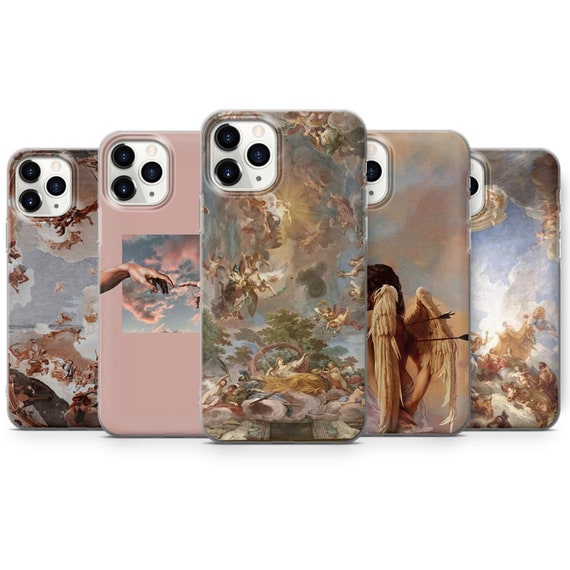 Angel Beauty Art Painting Phone Case For iPhone 15 14 13 12 11 & Samsung A05 A15 A23 A25 A35 A53 A54 A55 S20 S21 S22 S23 S24 Pixel 6A 7 8A