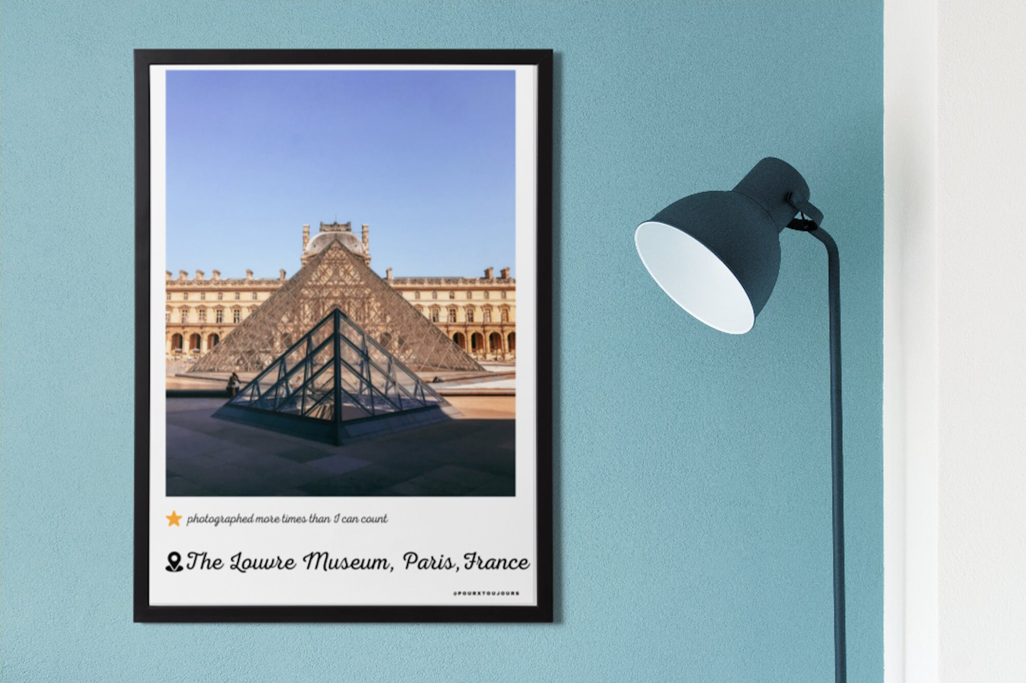 Affiche, Le Louvre, Photographie Paris, Décoration Murale | Affiche, Musée Du Photographie Décoratio