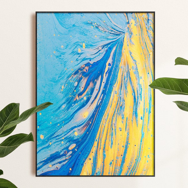 Yellow Wall Art Etsy Australia