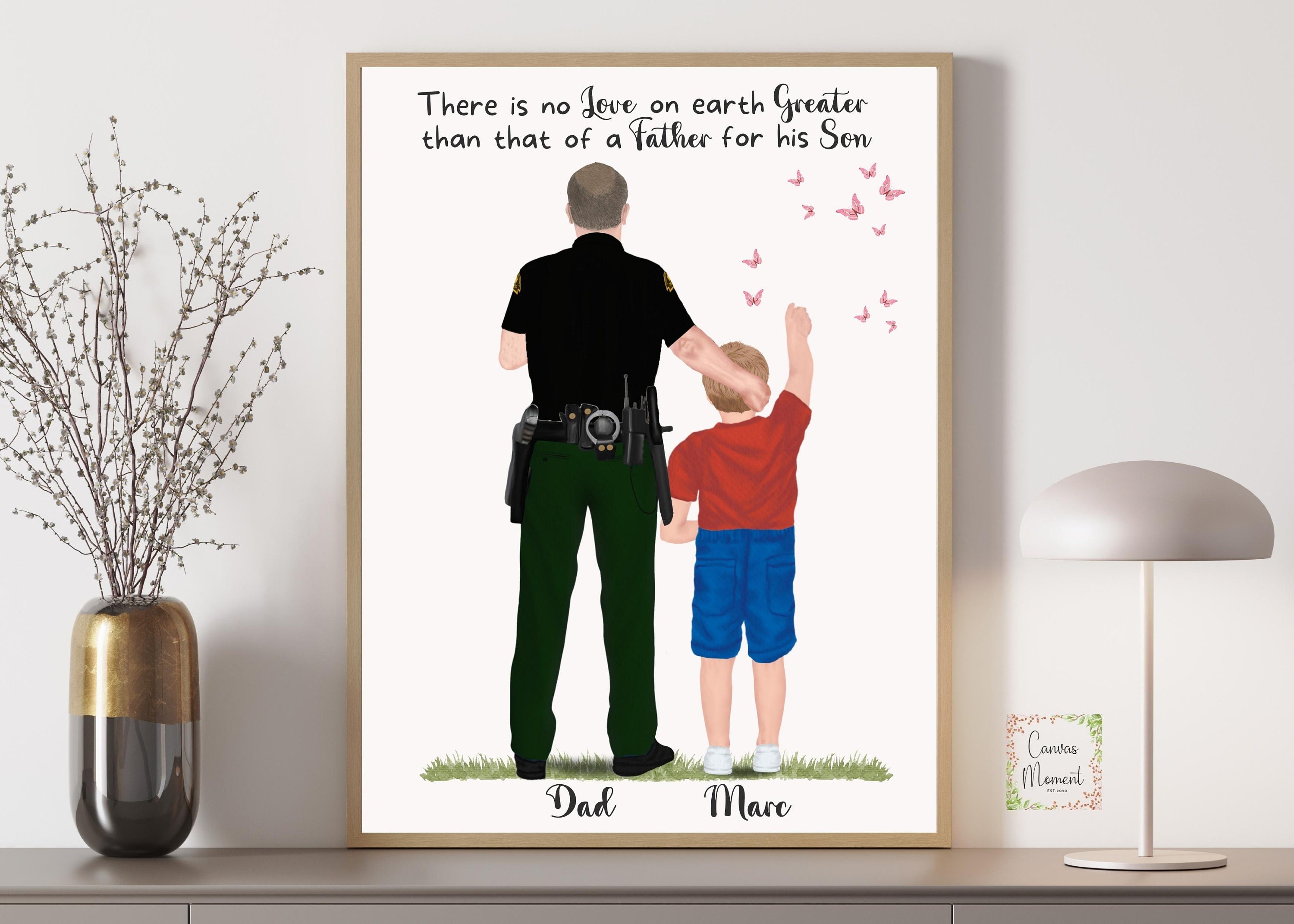 Cop Dad Gifts My Dad is a Police Officer My Dad is a Police picture