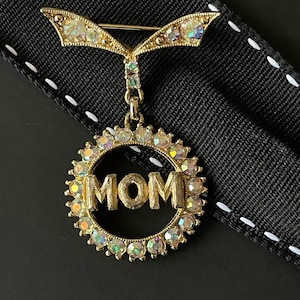 Vintage brooch from the USA probably 60s 70s, a great gift
