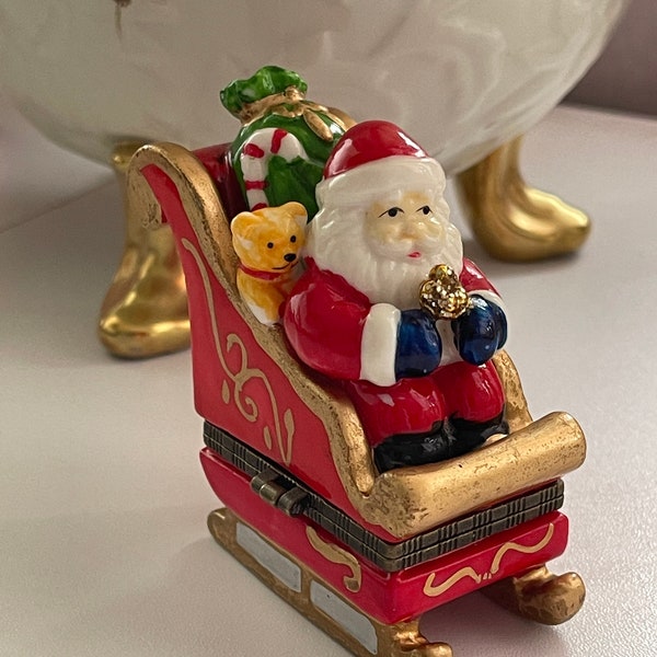 Weichnachtsmann Casket Pill Box Jewelry Box Nikolaus