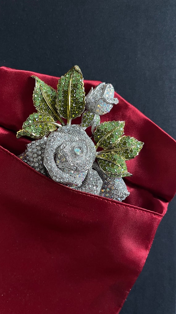 Broche Vintage De Créateur Avec Signature à Identifier - Occasion, Bijou Ancien