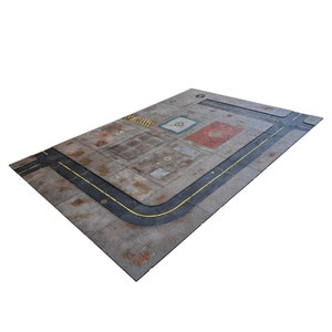 Op bestelling gemaakt - 44 x 60 Suburbs battle board - MDF decor 28-32 mm