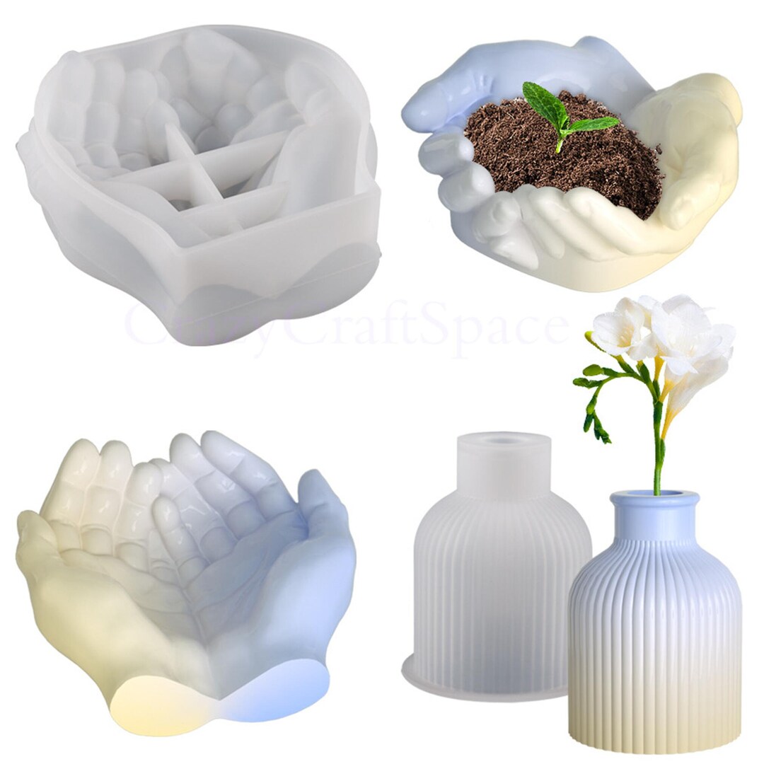 DIY Flower Vase Mold, Flower Pot Molds, Home Decorations Flower Pot