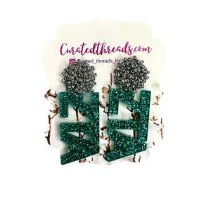Zeta Tau Alpha Sorority Earrings