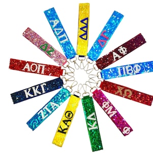 Sequin Sorority Wristlets