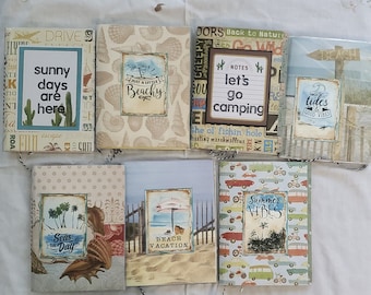 Summer themed junk journal
