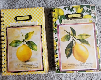 Lemon theme Journal/Notebook