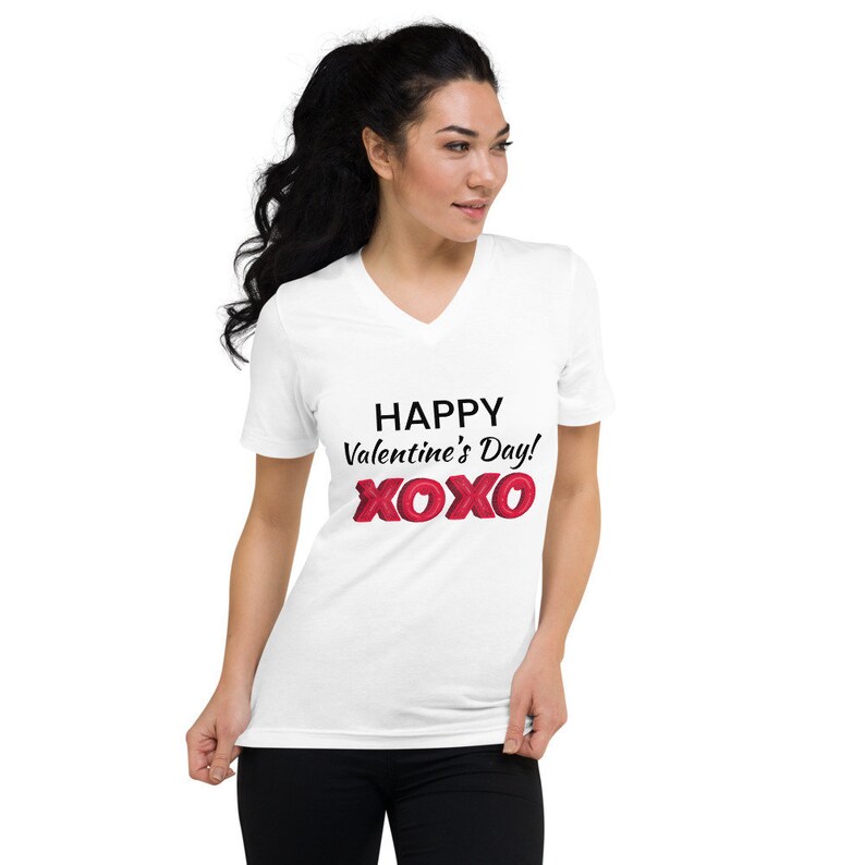 Happy Valentine/'s Shirt Heart Shirt Gift for Best Friend Shirt Gift for Mom Shirt Happy Valentines Tee Love Tshirt Valentines Shirt