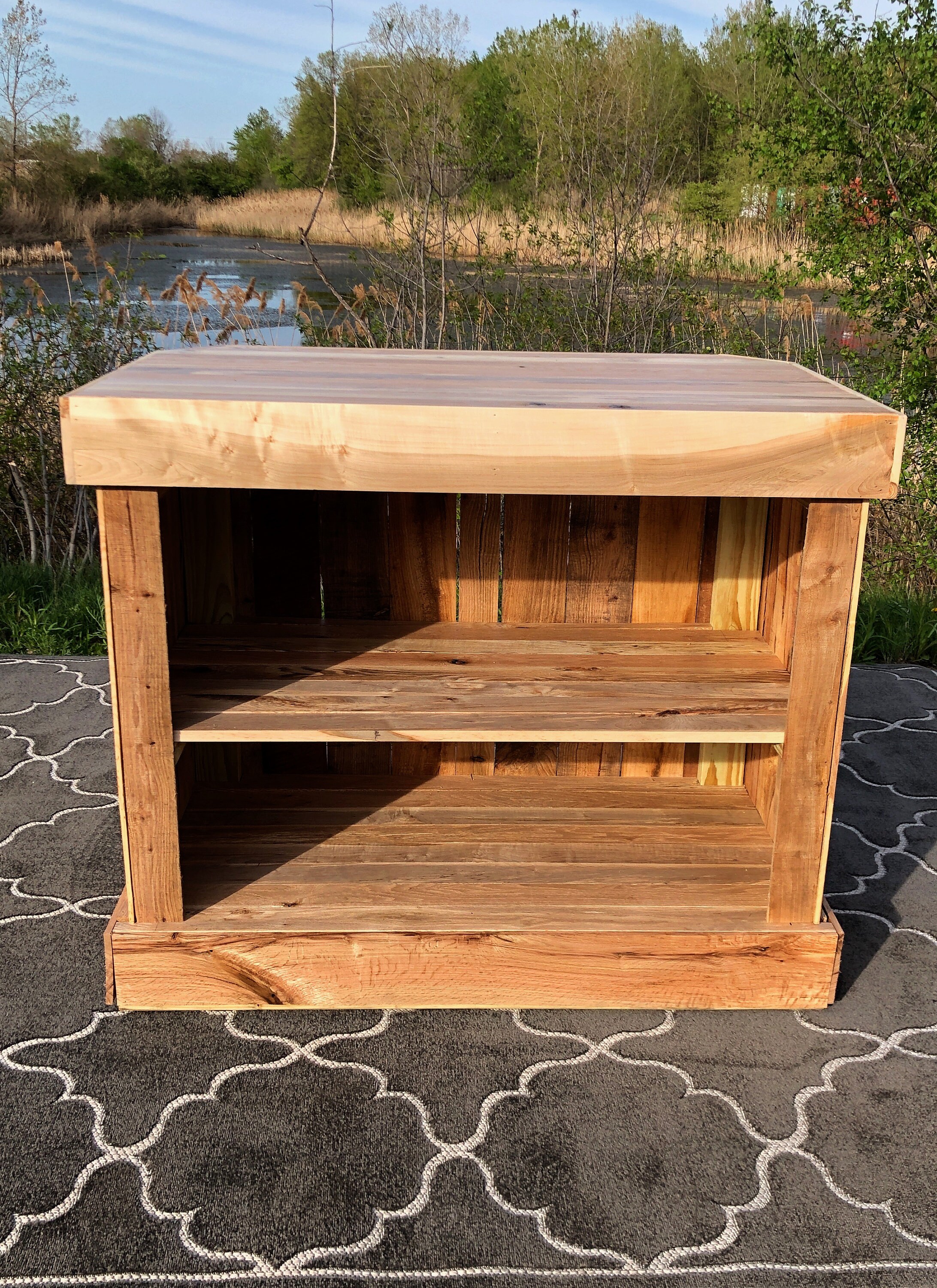 Patio Bar Tiki Bar Rustic Indoor Bar 4' x 30 Etsy