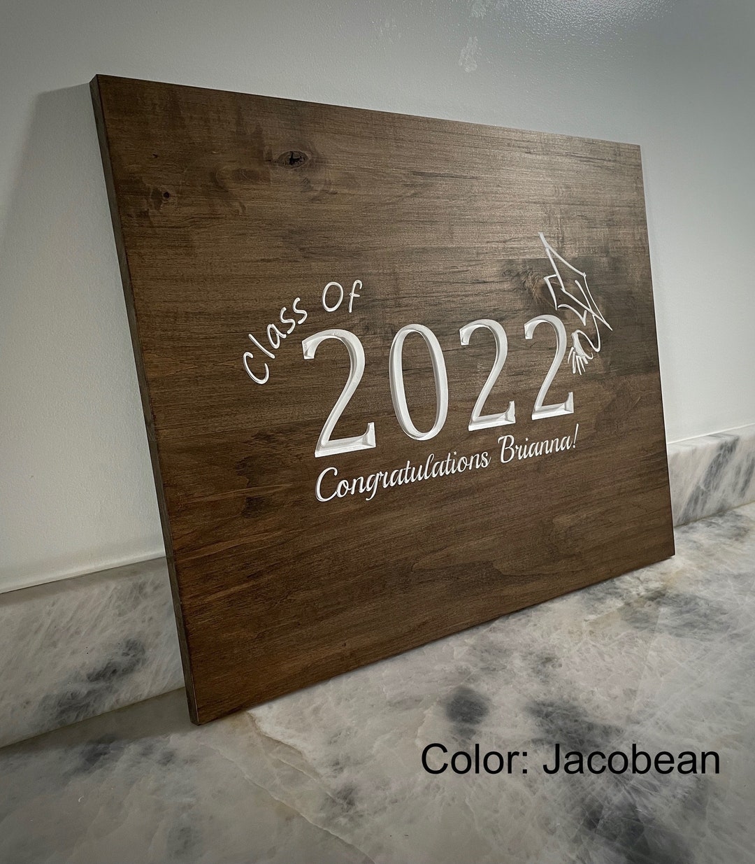 Graduation Guestbook Sign, Leave Your Photo And Best Wishes For The Graduate, Chalkboard Style PRINTABLE 5s7\" Graduation Party Sign