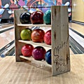 Bowling Ball Rack | Custom Storage Solution | Shelves to hold from 1 to 16 balls Plus Accessories | Over 30 colors!