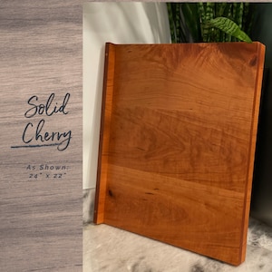 Cherry Pastry Board, Pasta Board, Wood Cutting Board, Hard Wood Bread Board Oak, Ambrosia Maple, Spalted Maple, Personalized, Reversible