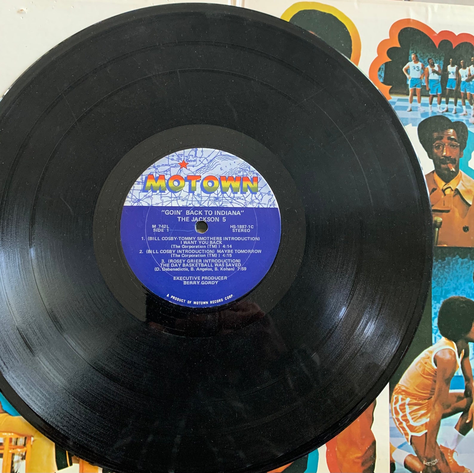 Vintage vinyl going back to Indiana Jackson five original copy | Etsy