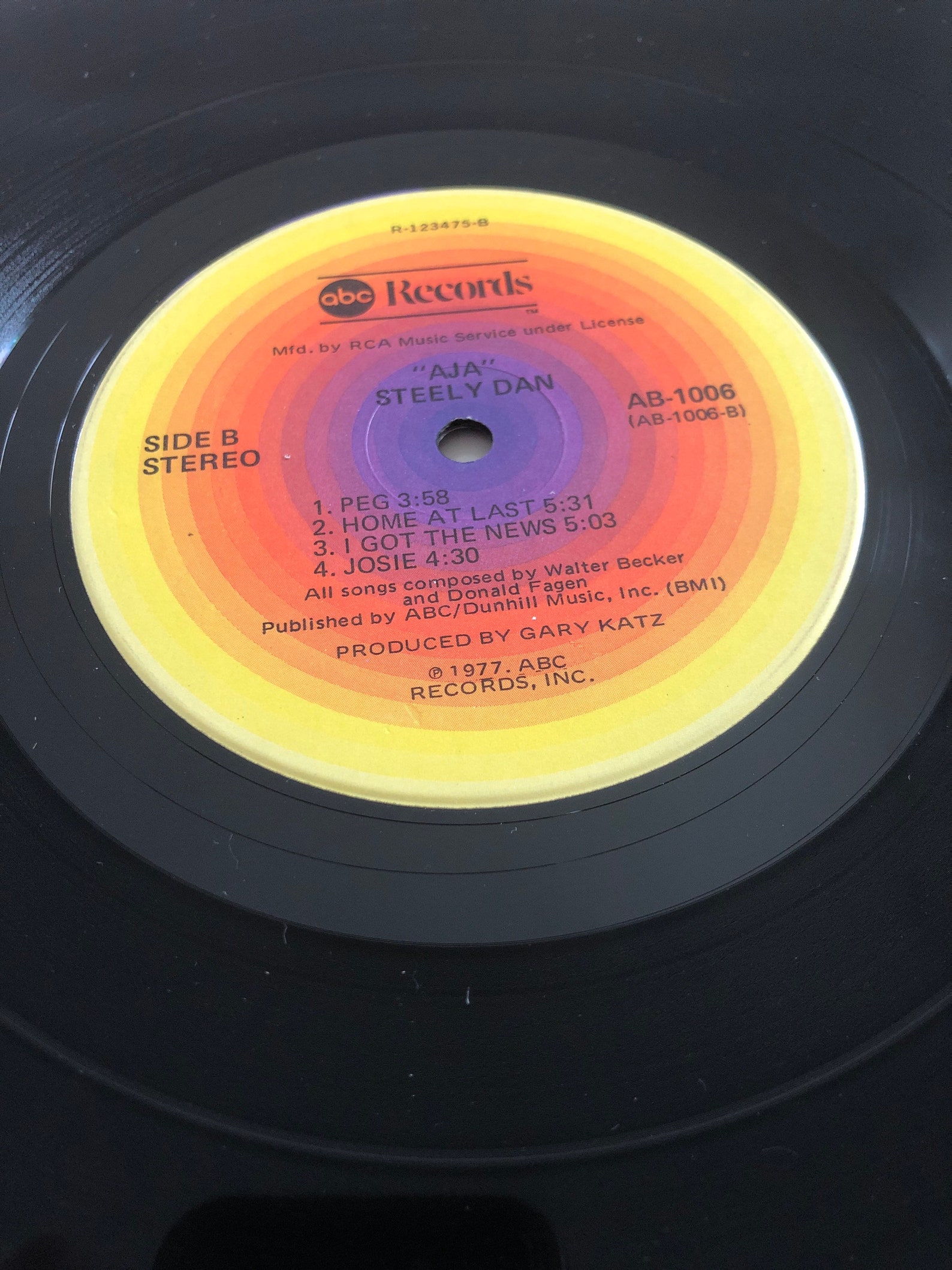 Vintage steely Dan AJa 1977 LP record vinyl album 12 inches | Etsy