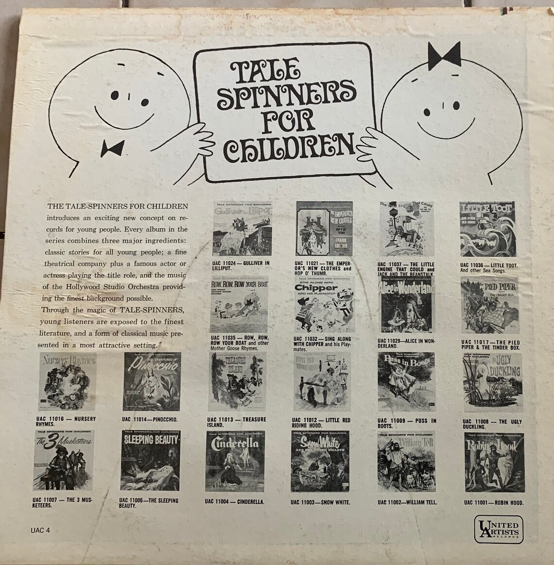 Vintage Vinyl Treasure Island Tale Spinners United Artist 1962 Etsy