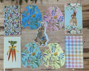 Paquete de servilletas de Pascua para decoupage: juego de 9 encantadoras servilletas decorativas
