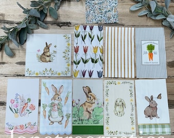 Easter / Spring Napkin Decoupage Bundle (10 Total Napkins)