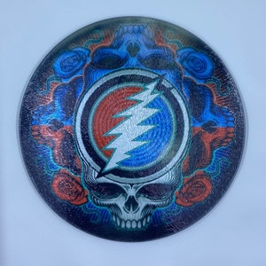 Grateful Dead Bar Cutting Board Hot Plate Grateful Dead Art - Grateful Dead Home Decor - Grateful Dead Kitchen - House