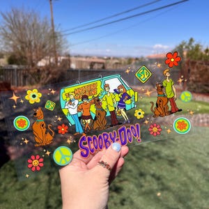 Charaktere UV DTF Cup Wrap - uv dtf Snow Globe Wrap - Kundenspezifische uv dtf Cup Wrap - süsse Cup Wraps - 001