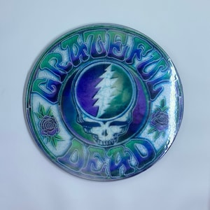 Grateful Dead Bar Cutting Board Hot Plate - Grateful Dead Art - Grateful Dead Home Decor - Grateful Dead Kitchen - House