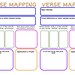 VERSE MAPPING TEMPLATE (in Color) Devotion for Christians Learning ...