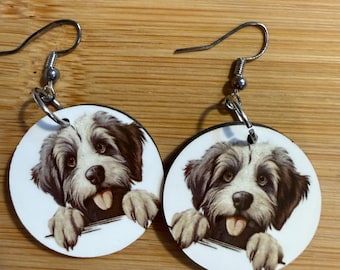 Pendientes de perro: Pendientes colgantes hipoalergénicos y originales
