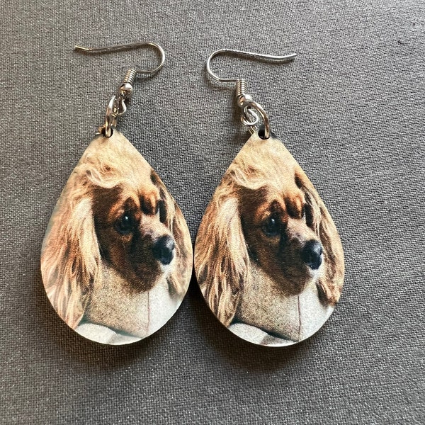 Sublimation- CUSTOMIZED PHOTO earrings