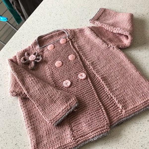 Jacket with flower