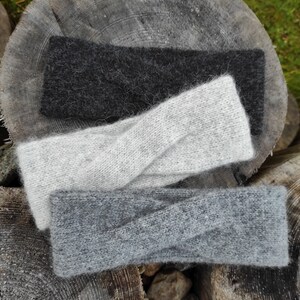 Damen Warmes und weiches Alpaka Stirnband
