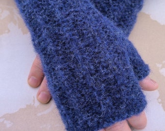 Men's Soft Hand Warmers Navy Blue