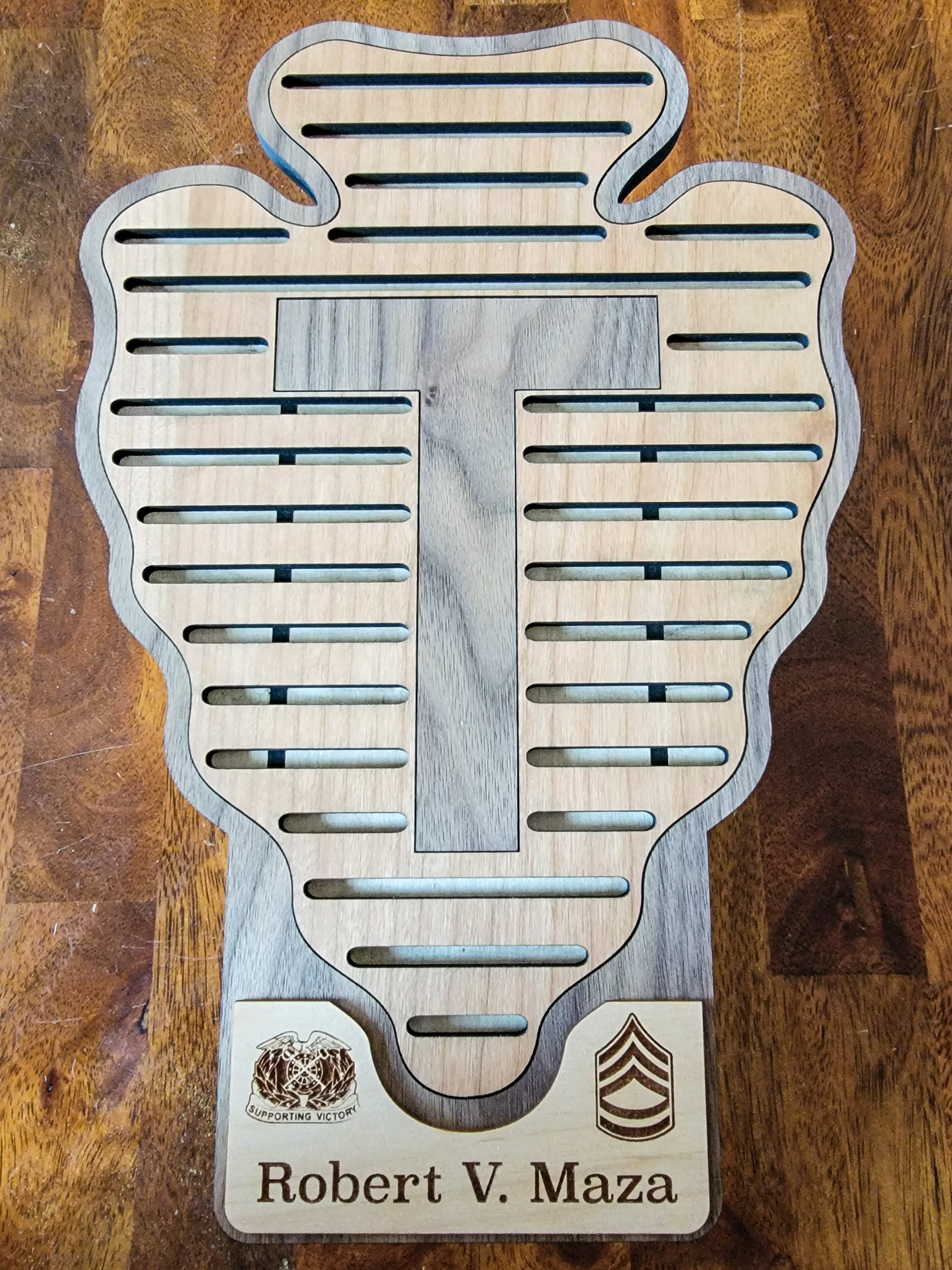 Custom Unit or Logo Challenge Coin Display Rack Custom Patch - Etsy