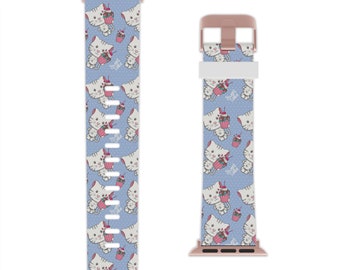 Kitty Cat Cupcake Apple Watch Band