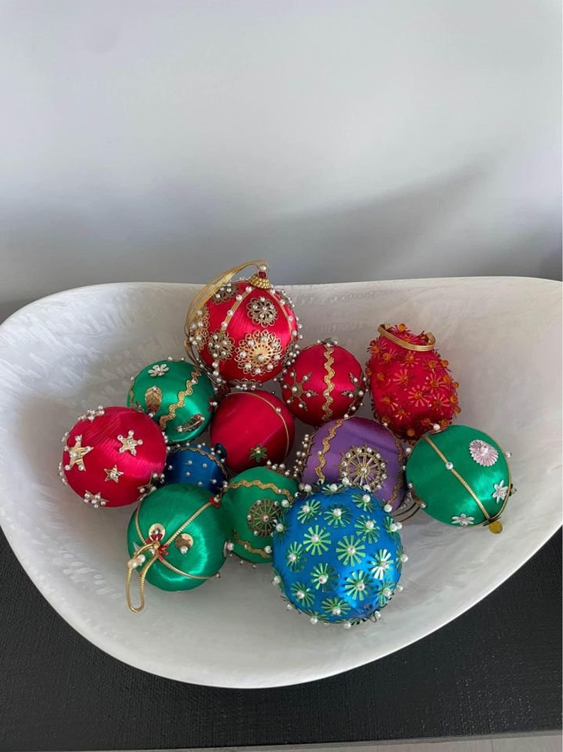 Vintage Handmade Ornaments Etsy